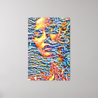 My digital art brush canvas print