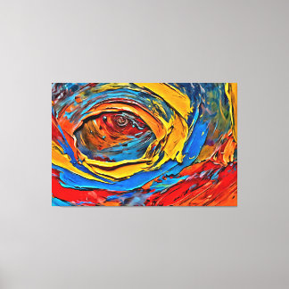   My digital art brush Canvas Print