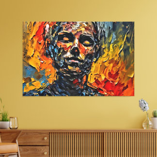   My digital art brush Canvas Print