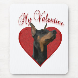 My Doberman Pinscher Valentine Mouse Pad