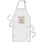 My Doctor Says I Need Glasses Long Apron at Zazzle