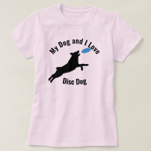 My Dog and I Love Disc Dog Aussie T-Shirt