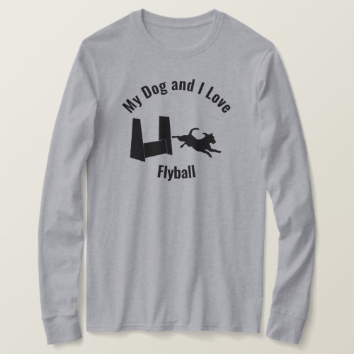 My Dog and I Love Flyball Terrier T_Shirt