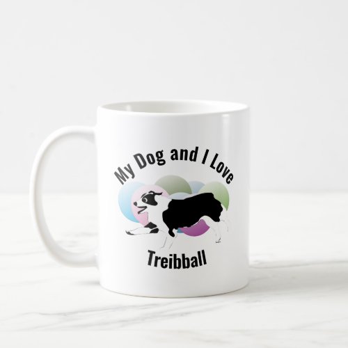 My Dog and I Love Treibball Aussie Coffee Mug