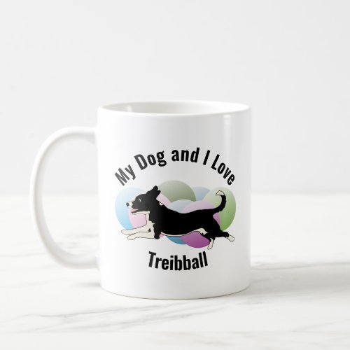 My Dog and I Love Treibball Mutt Coffee Mug