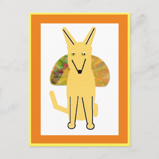 My Dog Buddy and Taco, Postcard (Front)