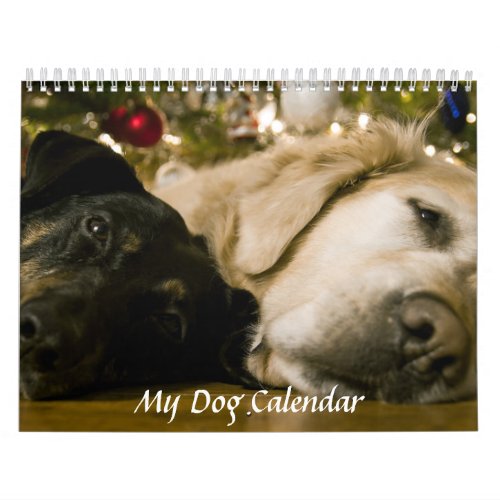 My Dog Calendar