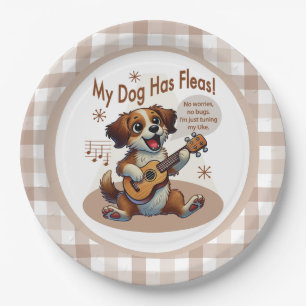 My Dog Has Fleas Ukulele Tuning Song Paper Plates
