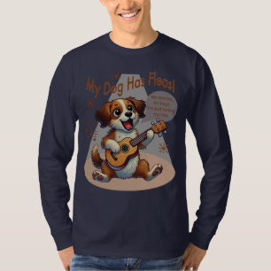 My Dog Has Fleas Ukulele Tuning Song T-Shirt