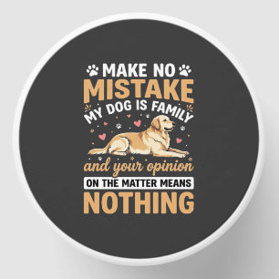 My Dog Is Family Quote Mini Candle Favors