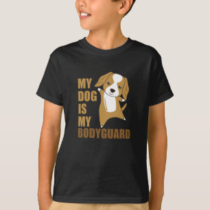 My Dog Is My Bodyguard Dogs Cocker Spaniel T-Shirt