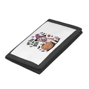 My Dog is My Boo Halloween Tri-fold Wallet