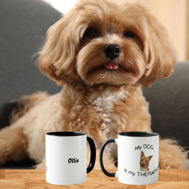 My dog is my therapist mug (Creator Uploaded)