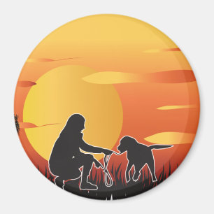 my dog is my valentine, dog is my valentine magnet