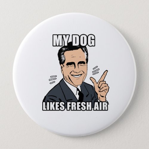 my dog likes fresh air _ png button