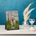 My Dog Photo Plaque<br><div class="desc">Your favorite pet's photo,  their name and details on a tabletop photo plaque are fun to display in your home or to give as a gift.</div>