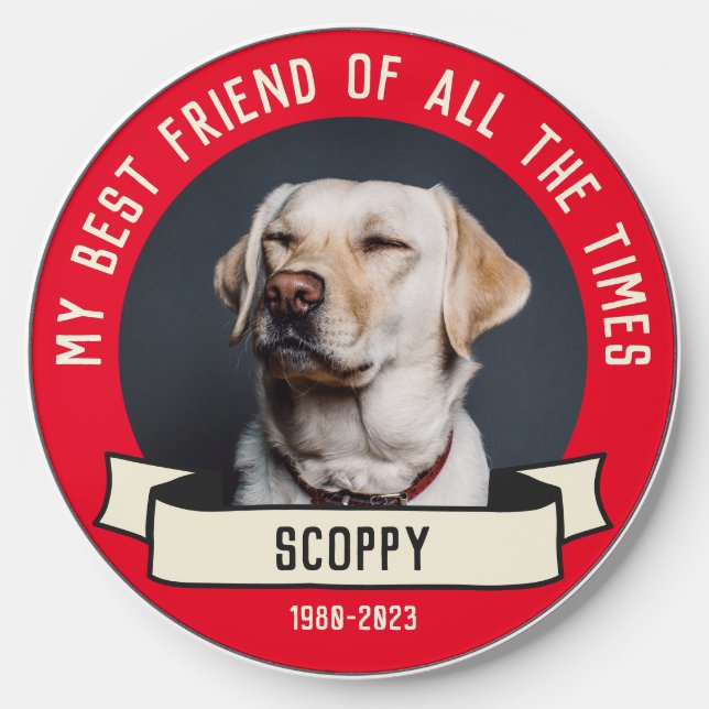 My dog photo wireless charger  (Front)