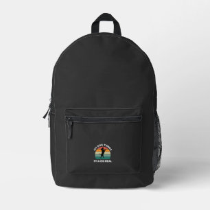My Dog Thinks I�m a Big Deal - Funny Dog Design Printed Backpack