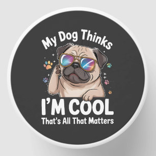 My Dog Thinks I'm Cool That's All That Matters Mini Candle Favors