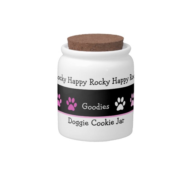 My Dog Treat Cookie Jar (Front)
