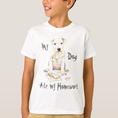 My Dogo Ate My Homework T-Shirt