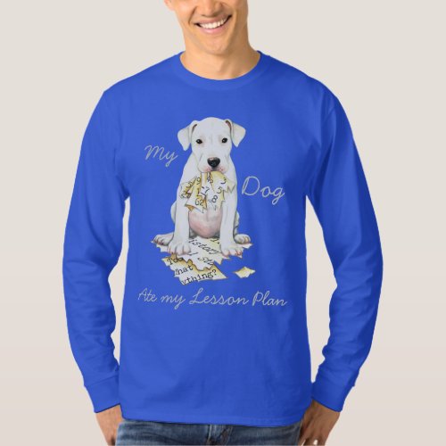 My Dogo Ate My Lesson Plan T_Shirt