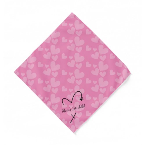 My dogs are my children Personalize dog   Bandana