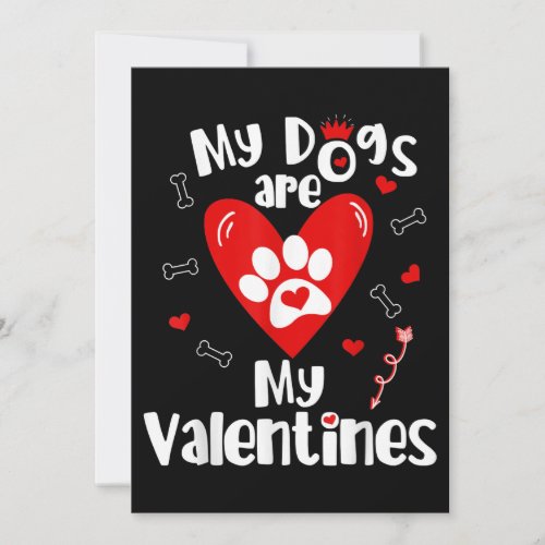 My Dogs are My Valentines Shirt_ Valentines Day d Save The Date