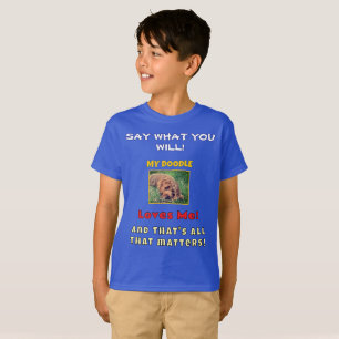 My Doodle Loves Me Boy's T-Shirt