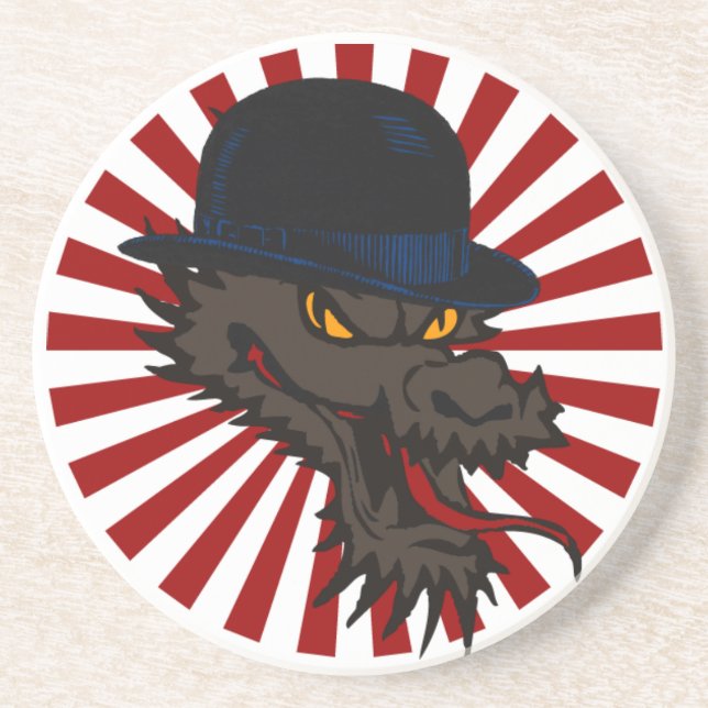 My Dragon Logo Coaster (Front)