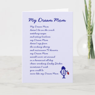 My Dream Mom Card