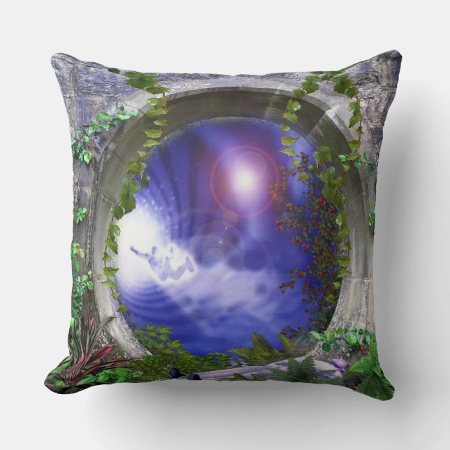 My Dream Throw Pillow (Front)