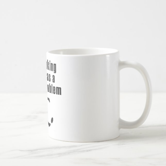 My Drinking Team Has A Rugby Problem Coffee Mug (Right)