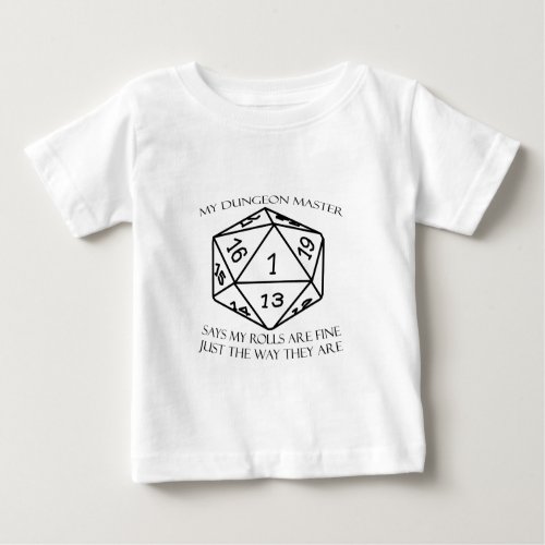 My Dungeon Master Baby T_Shirt