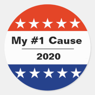 My Election Issue 2020 Classic Round Sticker