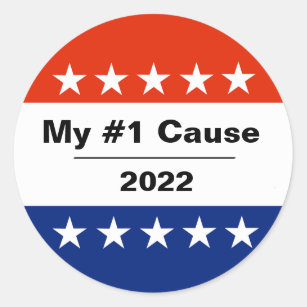 My Election Issue 2022 Classic Round Sticker