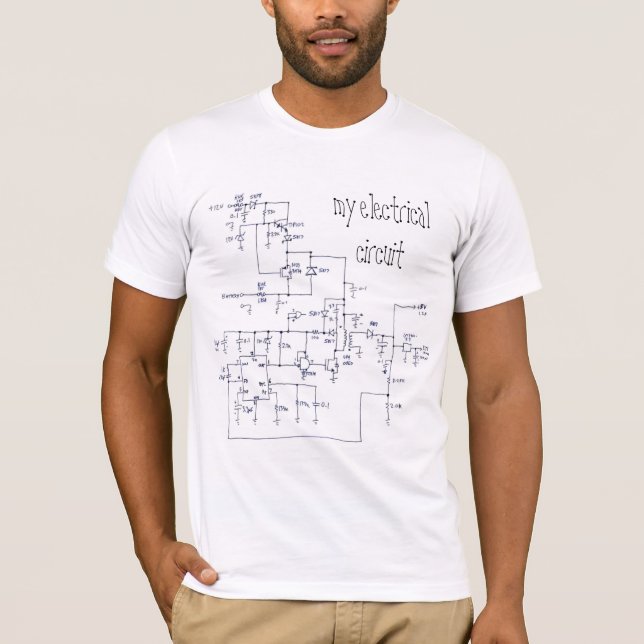 my electrical circuit T-Shirt (Front)