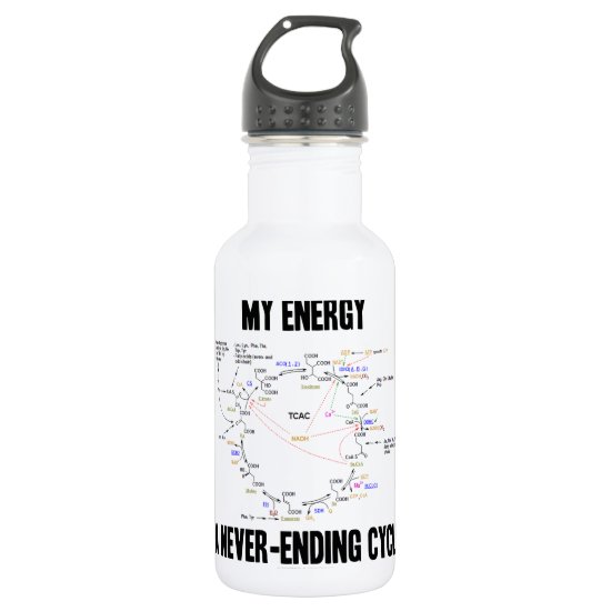 My Energy A Never-Ending Cycle (Krebs Cycle) Water Bottle