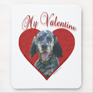 My English Setter Valentine Mouse Pad