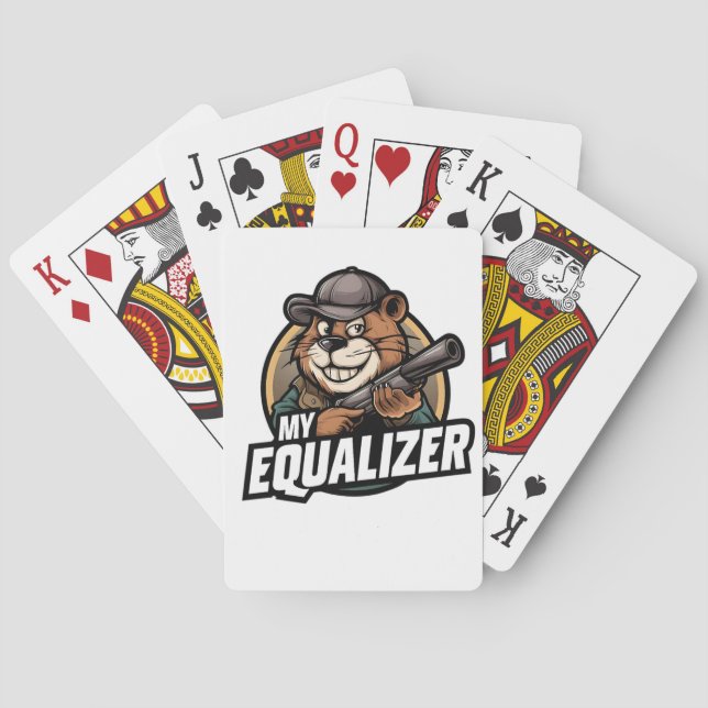 MY EQUALIZER  POKER CARDS (Back)