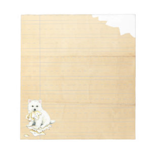 My Eskie Ate My Homework Notepad