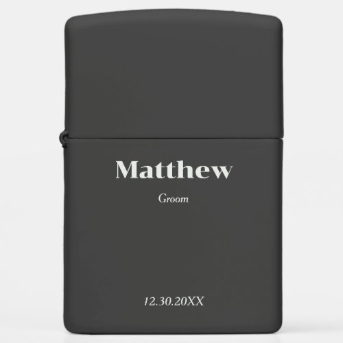 My Eternal Flame _ Gift for Groom  Zippo Lighter