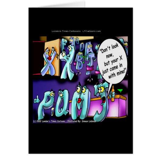 My Ex & Your Ex Funny Cards (Front)