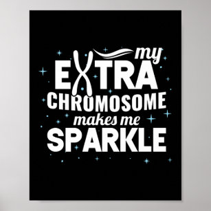 My Extra Chromosome Down Syndrome Awareness Sped Poster