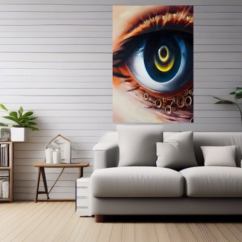 My eye  AI Art  Poster