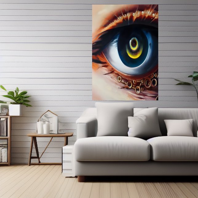 My eye | AI Art  Poster (Creator Uploaded)