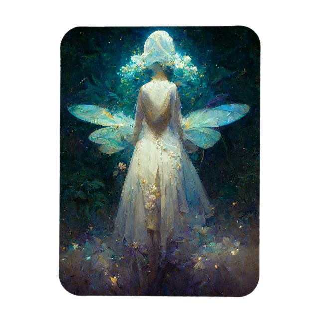 My Fairy Wings Fantasy Art Magnet (Vertical)