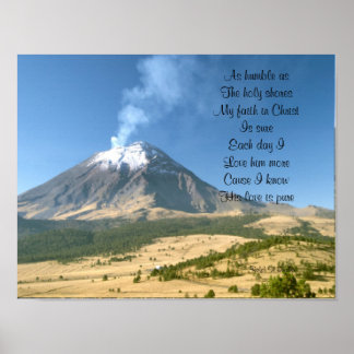 My faith in Christ Poster
