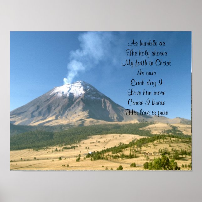 My faith in Christ Poster (Front)