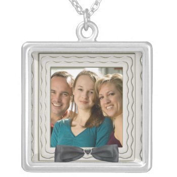 My Family Photo Necklace by sagart1952 at Zazzle